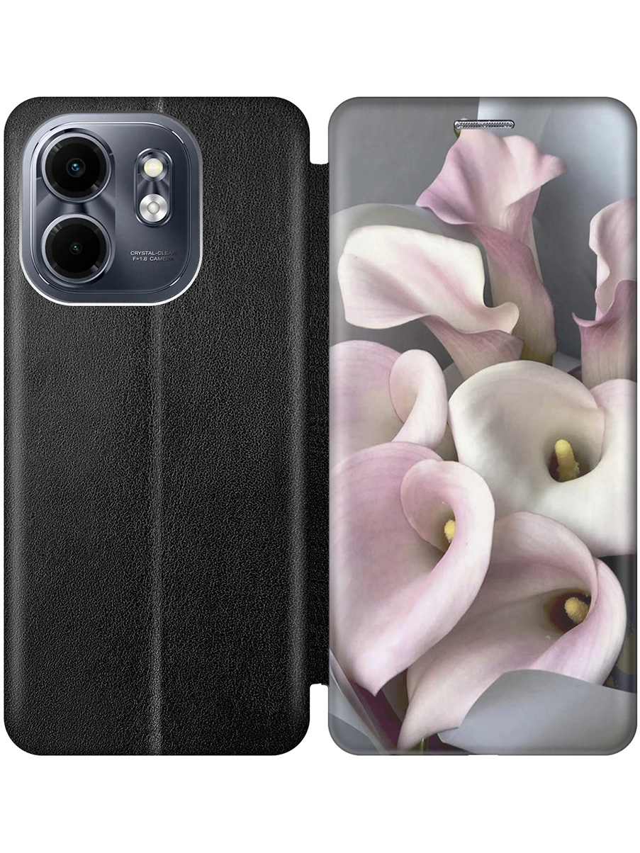 Чехол-книжка на Infinix Hot 50i / Smart 9 с принтом "Розовые каллы" черный, Черный;розовый, 786719322
Чехол-книжка на Infinix Hot 50i / Smart 9 с принтом "Розовые каллы" черный, Черный;розовый, 786719322