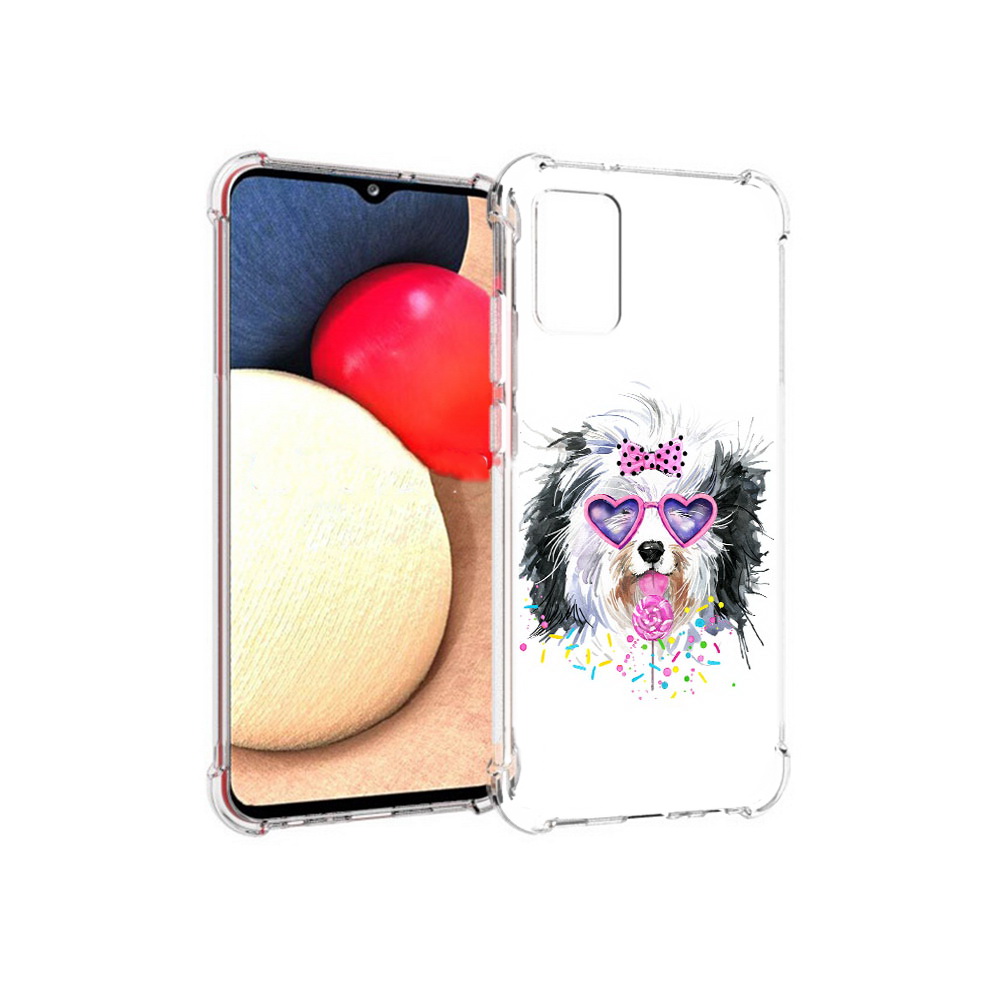 Чехол MyPads Tocco для Samsung Galaxy A02s пушистик (PT156738.479.559), Прозрачный, Tocco 
Чехол MyPads Tocco для Samsung Galaxy A02s пушистик (PT156738.479.559), Прозрачный, Tocco