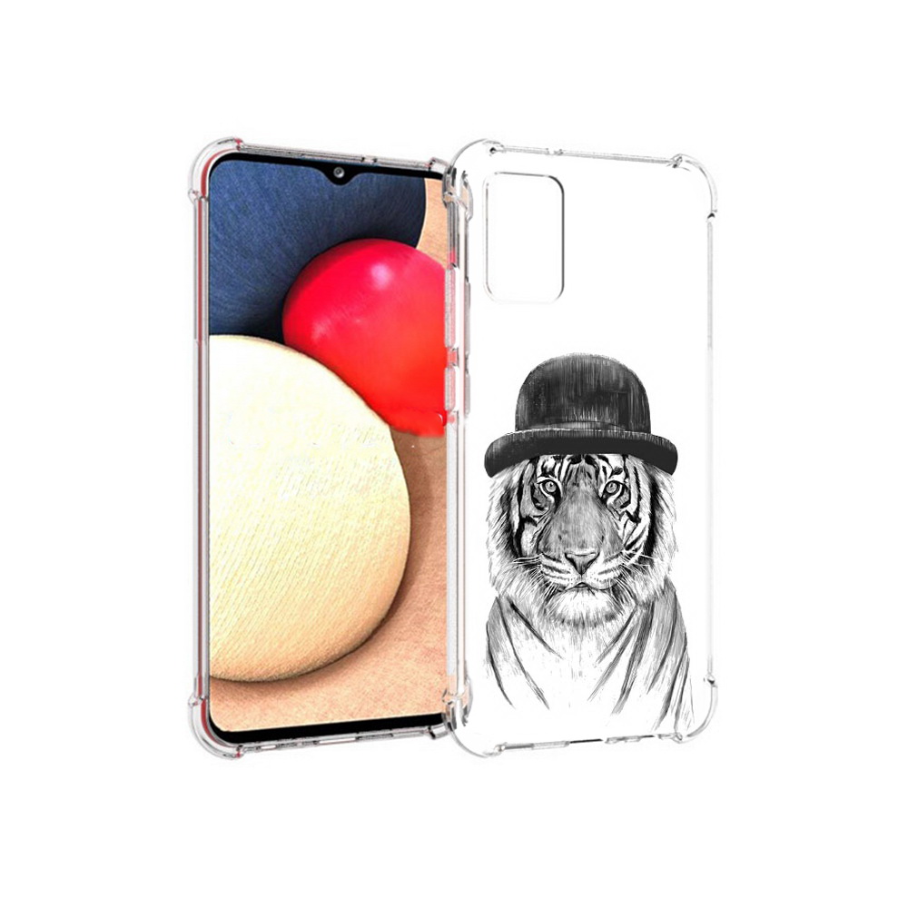 Чехол MyPads Tocco для Samsung Galaxy A02s тигр британец (PT156738.479.641), Прозрачный, Tocco
Чехол MyPads Tocco для Samsung Galaxy A02s тигр британец (PT156738.479.641), Прозрачный, Tocco