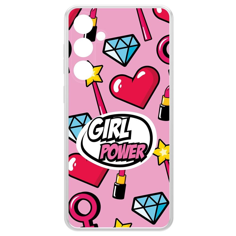 Чехол-накладка Krutoff Clear Case Girl Power для Samsung Galaxy S23 FE, Прозрачный
Чехол-накладка Krutoff Clear Case Girl Power для Samsung Galaxy S23 FE, Прозрачный