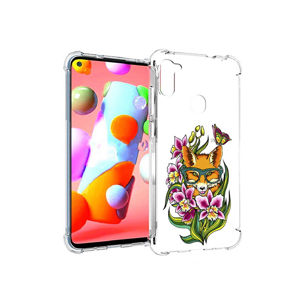 Чехол MyPads Tocco для Samsung Galaxy A11 Лиса в цветах (PT149913.480.108), Прозрачный, Tocco
Чехол MyPads Tocco для Samsung Galaxy A11 Лиса в цветах (PT149913.480.108), Прозрачный, Tocco