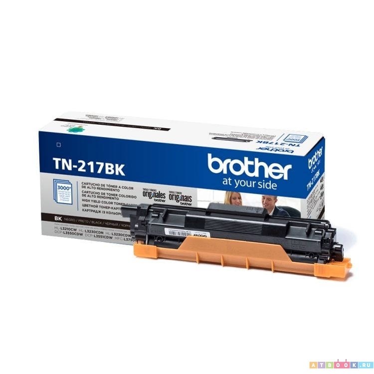 Тонер-картридж для лазерного принтера Brother TN217BK (TN217BK) черный, оригинальный, TN217BK
Тонер-картридж для лазерного принтера Brother TN217BK (TN217BK) черный, оригинальный, TN217BK