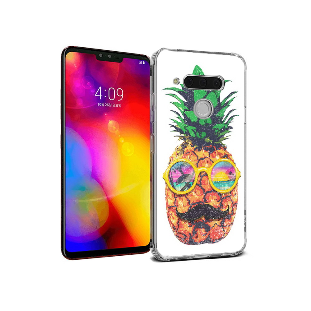 Чехол MyPads Tocco для LG V40 ThinQ прикольный ананас с лицом (PT121590.74.556), Прозрачный, Tocco
Чехол MyPads Tocco для LG V40 ThinQ прикольный ананас с лицом (PT121590.74.556), Прозрачный, Tocco