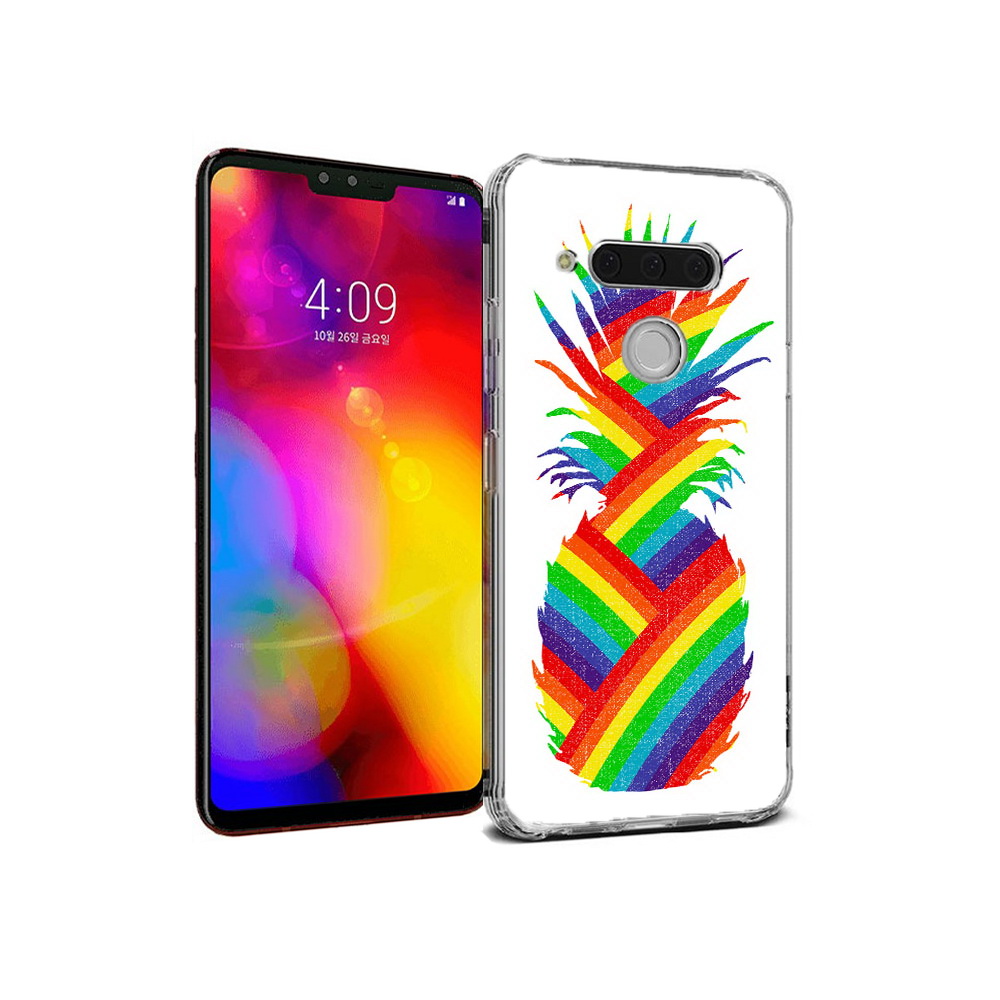 Чехол MyPads Tocco для LG V40 ThinQ радужный ананас (PT121590.74.566), Прозрачный, Tocco
Чехол MyPads Tocco для LG V40 ThinQ радужный ананас (PT121590.74.566), Прозрачный, Tocco