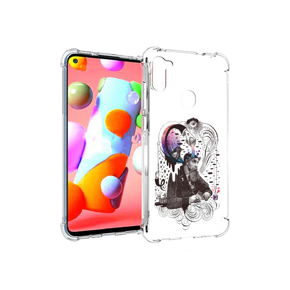 Чехол MyPads Tocco для Samsung Galaxy A11 абстракция думающий мужчина (PT149913.480.210), Прозрачный, Tocco
Чехол MyPads Tocco для Samsung Galaxy A11 абстракция думающий мужчина (PT149913.480.210), Прозрачный, Tocco