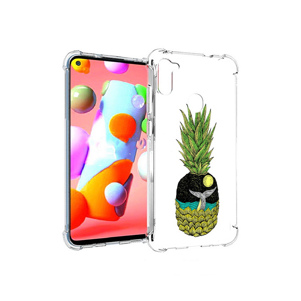 Чехол MyPads Tocco для Samsung Galaxy A11 ананас с китом (PT149913.480.220), Прозрачный, Tocco
Чехол MyPads Tocco для Samsung Galaxy A11 ананас с китом (PT149913.480.220), Прозрачный, Tocco