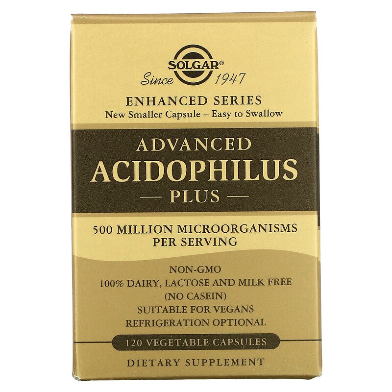 Пробиотик SOLGAR Advanced Acidophilus Plus Dairy Free вегетарианские капсулы 120 шт., Advanced Acidophilus Plus Dairy Free
Пробиотик SOLGAR Advanced Acidophilus Plus Dairy Free вегетарианские капсулы 120 шт., Advanced Acidophilus Plus Dairy Free