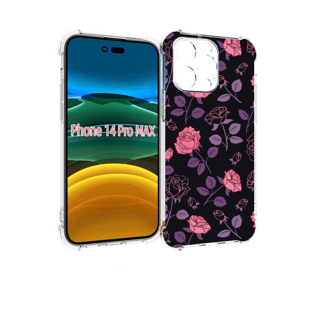Чехол MyPads маленькие розочки на черном фоне женский для iPhone 14 Pro Max, Прозрачный, Tocco
Чехол MyPads маленькие розочки на черном фоне женский для iPhone 14 Pro Max, Прозрачный, Tocco