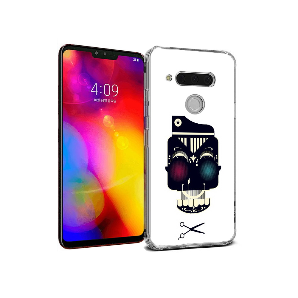 Чехол MyPads Tocco для LG V40 ThinQ черно белый скелет с яркими глазами (PT121590.74.687), Прозрачный, Tocco
Чехол MyPads Tocco для LG V40 ThinQ черно белый скелет с яркими глазами (PT121590.74.687), Прозрачный, Tocco