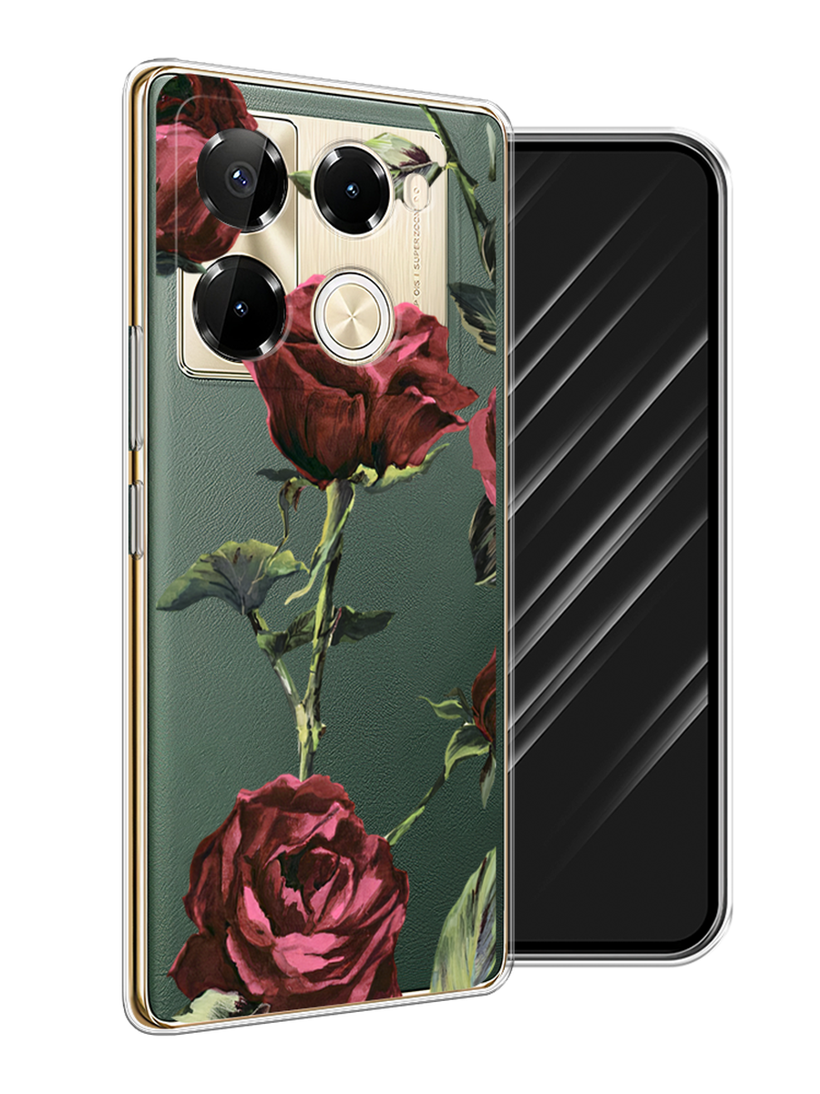 Чехол Awog на Infinix Note 40 Pro 5G/Note 40 Pro Plus "Бордовые розы фон", Бордовый, 3106050-1
Чехол Awog на Infinix Note 40 Pro 5G/Note 40 Pro Plus "Бордовые розы фон", Бордовый, 3106050-1