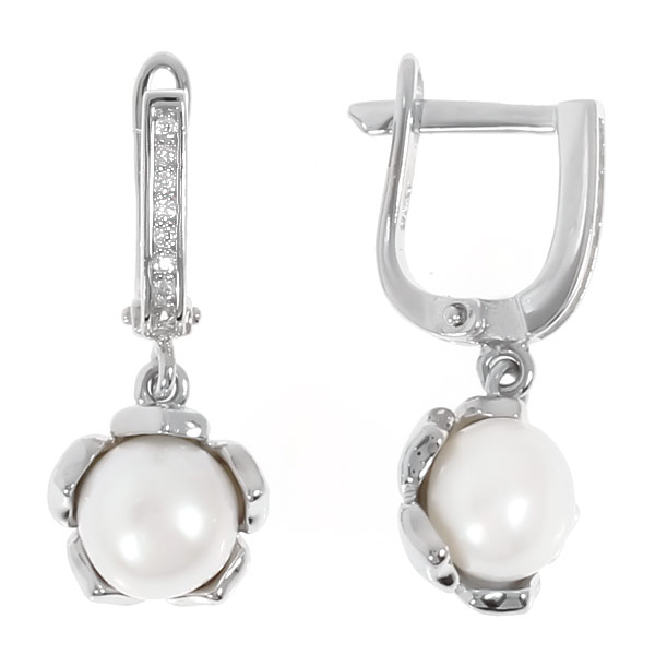 Серьги подвески из серебра Balex Jewellery 2433920235, жемчуг культивированный/фианит, 2433920235
Серьги подвески из серебра Balex Jewellery 2433920235, жемчуг культивированный/фианит, 2433920235