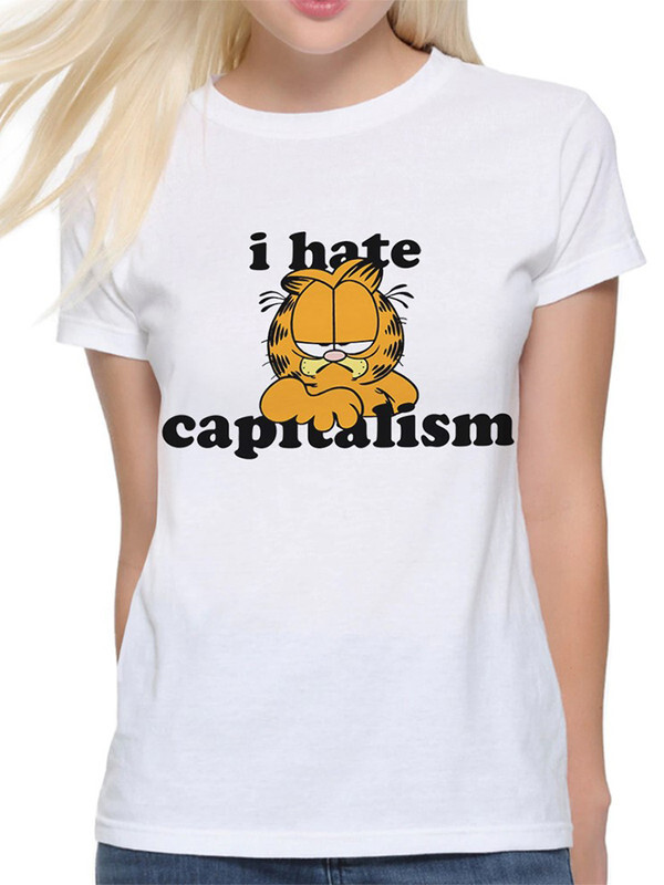 Футболка женская DreamShirts Studio Я ненавижу капитализм - Кот Гарфилд 1 белая S, Белый, Я ненавижу капитализм - Кот Гарфилд 1
Футболка женская DreamShirts Studio Я ненавижу капитализм - Кот Гарфилд 1 белая S, Белый, Я ненавижу капитализм - Кот Гарфилд 1
