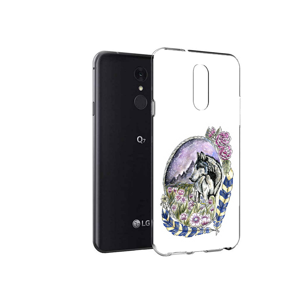 Чехол MyPads Tocco для LG Q7 нарисованный волк в цветах с перьями (PT113427.75.509), Tocco
Чехол MyPads Tocco для LG Q7 нарисованный волк в цветах с перьями (PT113427.75.509), Tocco