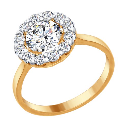 фото Кольцо из серебра со swarovski р. 16 яхонт ювелирный 176930