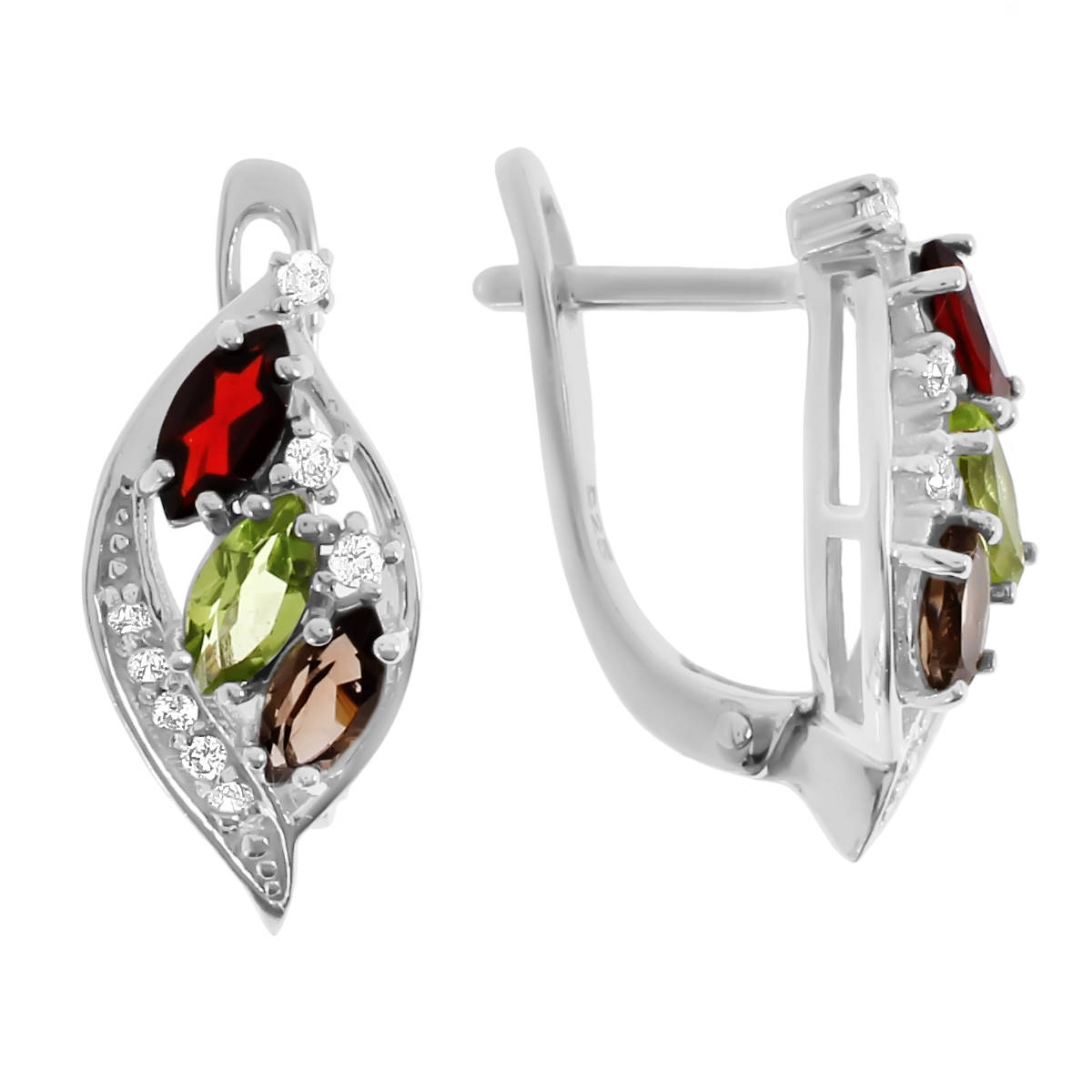 Серьги женские из серебра Balex Jewellery 2405936564, гранат/раухтопаз/хризолит, 2405936564
Серьги женские из серебра Balex Jewellery 2405936564, гранат/раухтопаз/хризолит, 2405936564
