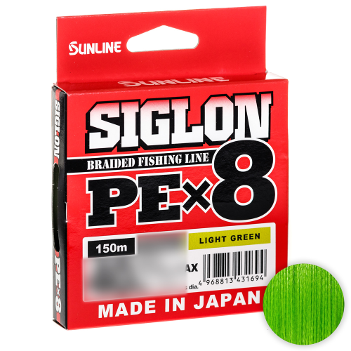 Шнур Sunline Siglon X8 150м. 0.223 LIGHT GREEN, Зеленый, Sunline Siglon X8 150м. 0.223 LIGHT GREEN
Шнур Sunline Siglon X8 150м. 0.223 LIGHT GREEN, Зеленый, Sunline Siglon X8 150м. 0.223 LIGHT GREEN
