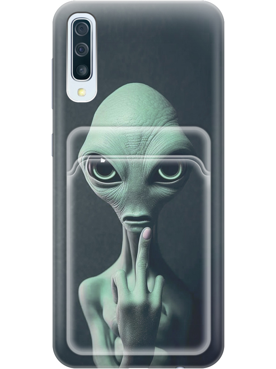 Силиконовый чехол на Samsung Galaxy A50 / A50s / A30s с рисунком "Инопланетянин", Зеленый;синий;черный, 20012045
Силиконовый чехол на Samsung Galaxy A50 / A50s / A30s с рисунком "Инопланетянин", Зеленый;синий;черный, 20012045