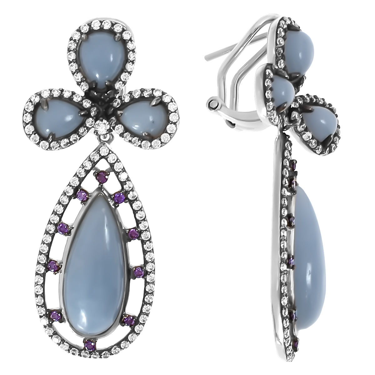 Серьги подвески из серебра Balex Jewellery 2430930070, ангелит/фианит, 2430930070
Серьги подвески из серебра Balex Jewellery 2430930070, ангелит/фианит, 2430930070