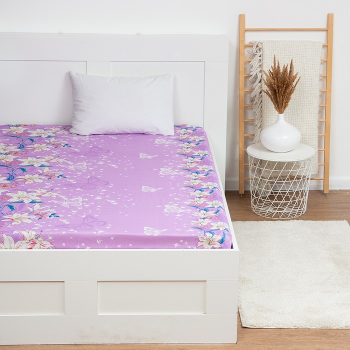 Простыня 1,5 сп Экономь и Я 150x215±3 "Цветочный рай" цв.сиреневый,100 гр/м2,100%хлопок,бя
Простыня 1,5 сп Экономь и Я 150x215±3 "Цветочный рай" цв.сиреневый,100 гр/м2,100%хлопок,бя