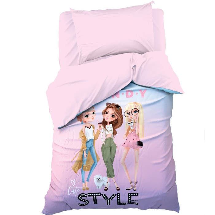 Постельное белье "Этель" 1,5 сп Style 143х215 см, 150х214 см, 50х70 см -1 шт, 100% хл, бяз
Постельное белье "Этель" 1,5 сп Style 143х215 см, 150х214 см, 50х70 см -1 шт, 100% хл, бяз