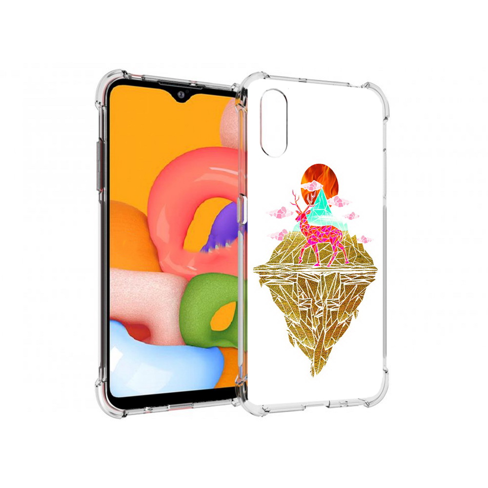 Чехол MyPads Tocco для Samsung Galaxy A01 розовый олень абстракция (PT144711.509.586), Прозрачный, Tocco
Чехол MyPads Tocco для Samsung Galaxy A01 розовый олень абстракция (PT144711.509.586), Прозрачный, Tocco