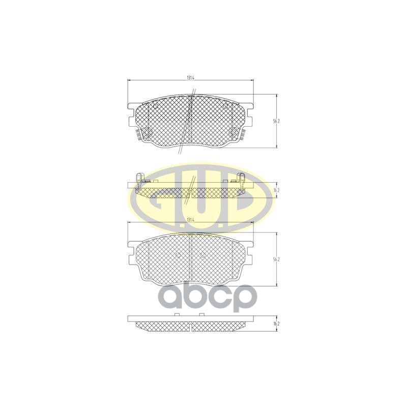 Колодки Торм Передн Hongqi Besturn B50 09-/Maz 6 02-08/Maz 6 Hatchback 02-08/Maz 6 03- G.U
Колодки Торм Передн Hongqi Besturn B50 09-/Maz 6 02-08/Maz 6 Hatchback 02-08/Maz 6 03- G.U