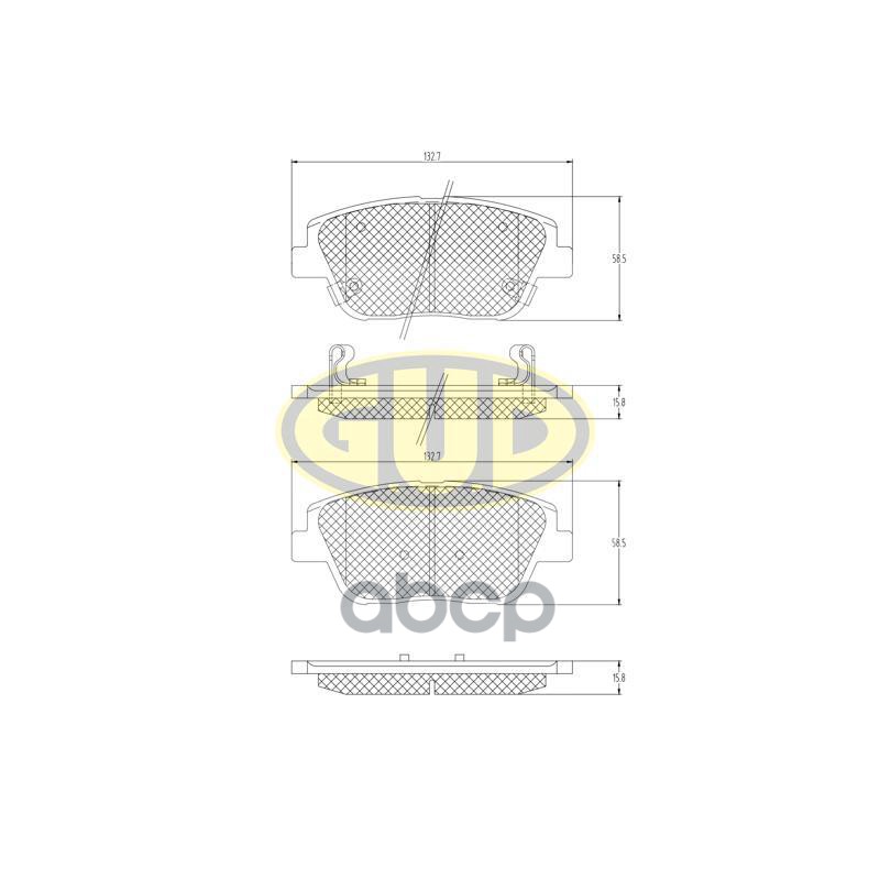 Колодки Торм Передн Hyu Sonata 11-14/Kia Optima 2.4 Ltr 11-13/Kia Optima 14- G.U.D арт. GB
Колодки Торм Передн Hyu Sonata 11-14/Kia Optima 2.4 Ltr 11-13/Kia Optima 14- G.U.D арт. GB
