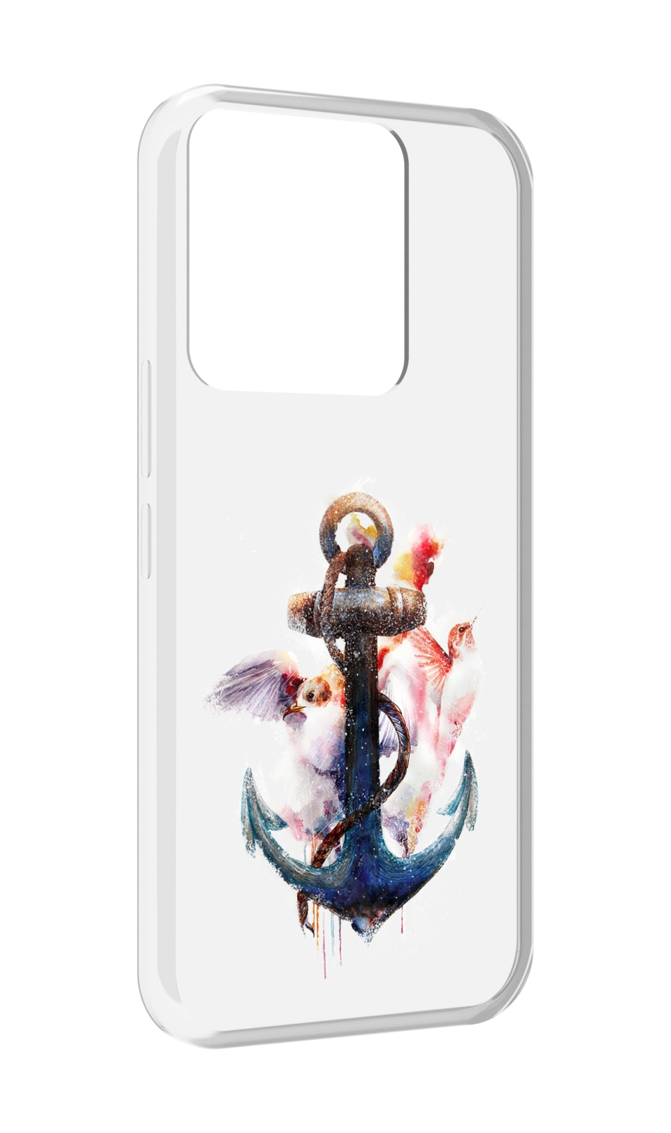 Чехол MyPads якорь с птицами для Tecno Spark Go 2022 / Tecno Spark 8C, Прозрачный, Tocco
Чехол MyPads якорь с птицами для Tecno Spark Go 2022 / Tecno Spark 8C, Прозрачный, Tocco