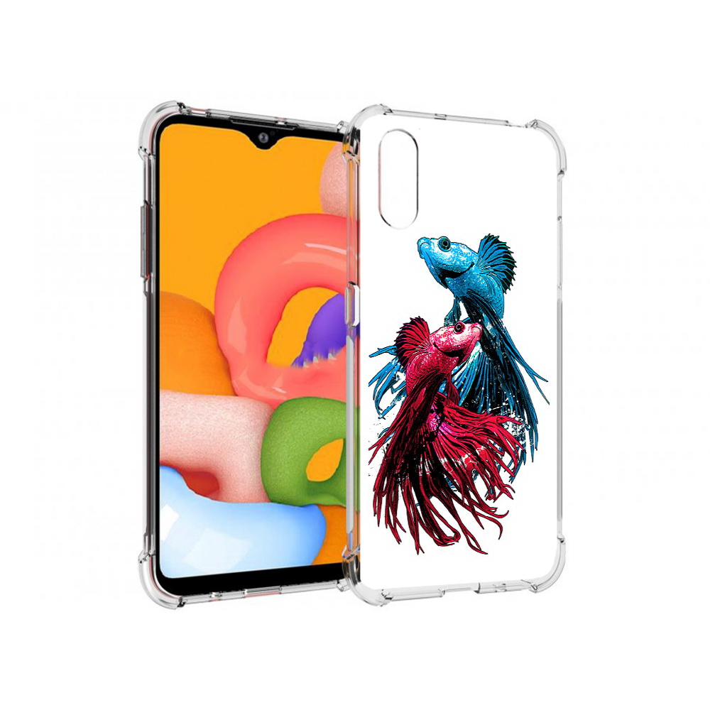 Чехол MyPads Tocco для Samsung Galaxy A01 рыбы петушки (PT144711.509.592), Прозрачный, Tocco
Чехол MyPads Tocco для Samsung Galaxy A01 рыбы петушки (PT144711.509.592), Прозрачный, Tocco