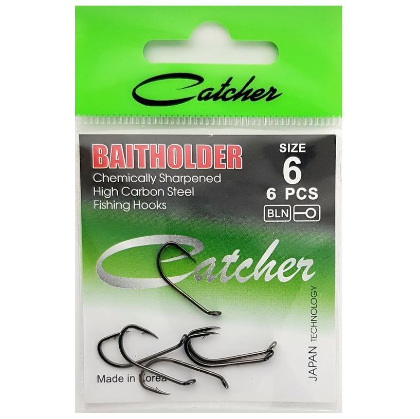 Одинарные крючки Catcher лимерик №6 BN, с колечком, загнутое острие, с бородкой, Черный, BAITHOLDER
Одинарные крючки Catcher лимерик №6 BN, с колечком, загнутое острие, с бородкой, Черный, BAITHOLDER