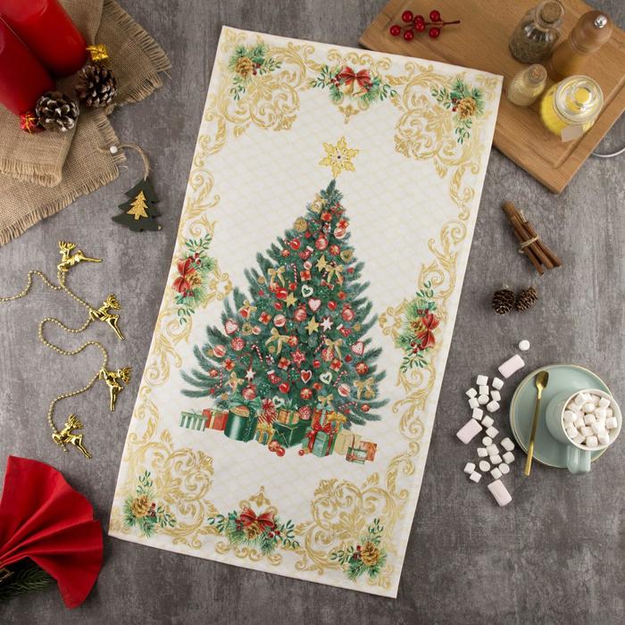 Новогоднее полотенце "Этель" Golden Christmas 40х73 см, 100% хл, саржа 190 гр/м2, Бежевый;зеленый
Новогоднее полотенце "Этель" Golden Christmas 40х73 см, 100% хл, саржа 190 гр/м2, Бежевый;зеленый