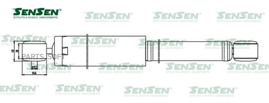 SENSEN 12120002 Амортизатор Ford Transit 91-00. 80/100/115/120/150/190 задний масло () 1ш
SENSEN 12120002 Амортизатор Ford Transit 91-00. 80/100/115/120/150/190 задний масло () 1ш