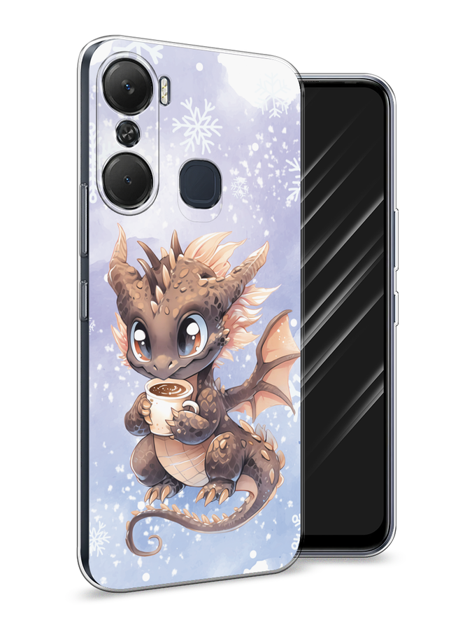 Чехол Awog на Infinix Hot 12 Pro "Дракончик с кружкой тёмный", Бежевый;розовый;серый, 3102450-1
Чехол Awog на Infinix Hot 12 Pro "Дракончик с кружкой тёмный", Бежевый;розовый;серый, 3102450-1