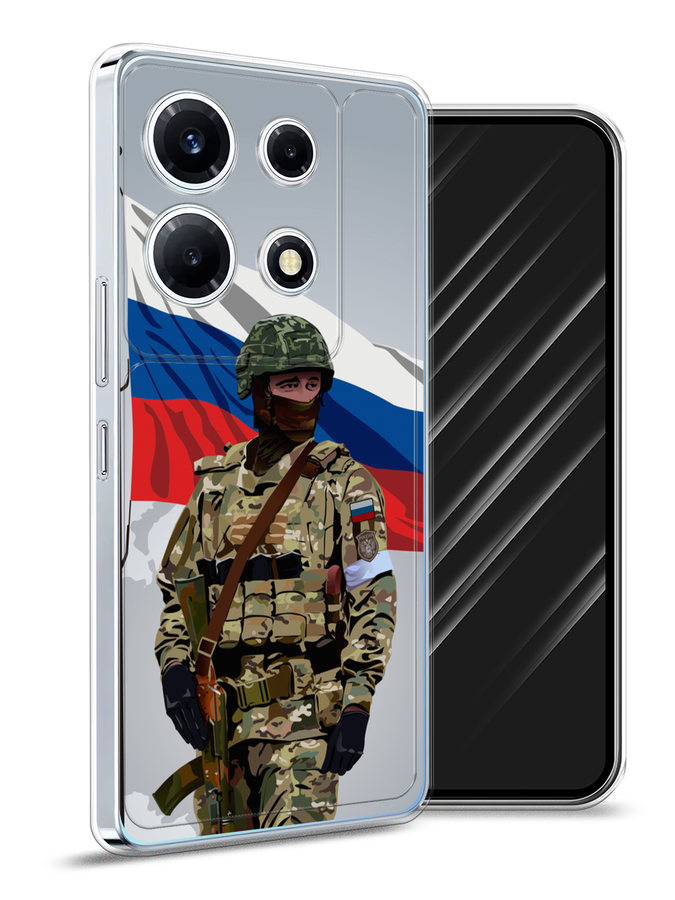Чехол Awog на Infinix Note 30 VIP "Солдат с флагом", Белый;синий;красный;зеленый, 3104750-1
Чехол Awog на Infinix Note 30 VIP "Солдат с флагом", Белый;синий;красный;зеленый, 3104750-1