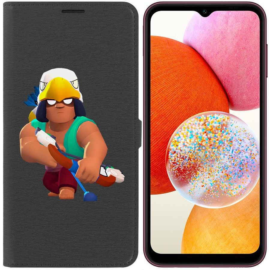 Чехол-книжка Krutoff Eco Book для Samsung Galaxy A14 4G (A145) Brawl Stars-Бо (черный)
Чехол-книжка Krutoff Eco Book для Samsung Galaxy A14 4G (A145) Brawl Stars-Бо (черный)