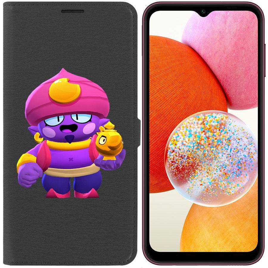 Чехол-книжка Krutoff Eco Book для Samsung Galaxy A14 4G (A145) Brawl Stars-Джин (черный)
Чехол-книжка Krutoff Eco Book для Samsung Galaxy A14 4G (A145) Brawl Stars-Джин (черный)