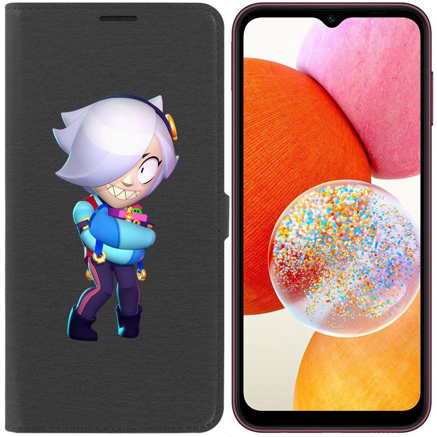 Чехол-книжка Krutoff Eco Book для Samsung Galaxy A14 4G (A145) Brawl Stars-Колетт (черный)
Чехол-книжка Krutoff Eco Book для Samsung Galaxy A14 4G (A145) Brawl Stars-Колетт (черный)