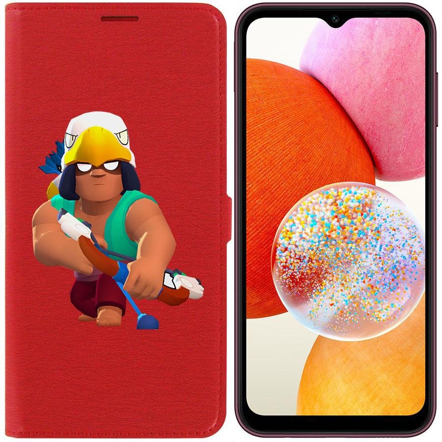 Чехол-книжка Krutoff Eco Book для Samsung Galaxy A14 4G (A145) Brawl Stars-Бо (красный)
Чехол-книжка Krutoff Eco Book для Samsung Galaxy A14 4G (A145) Brawl Stars-Бо (красный)
