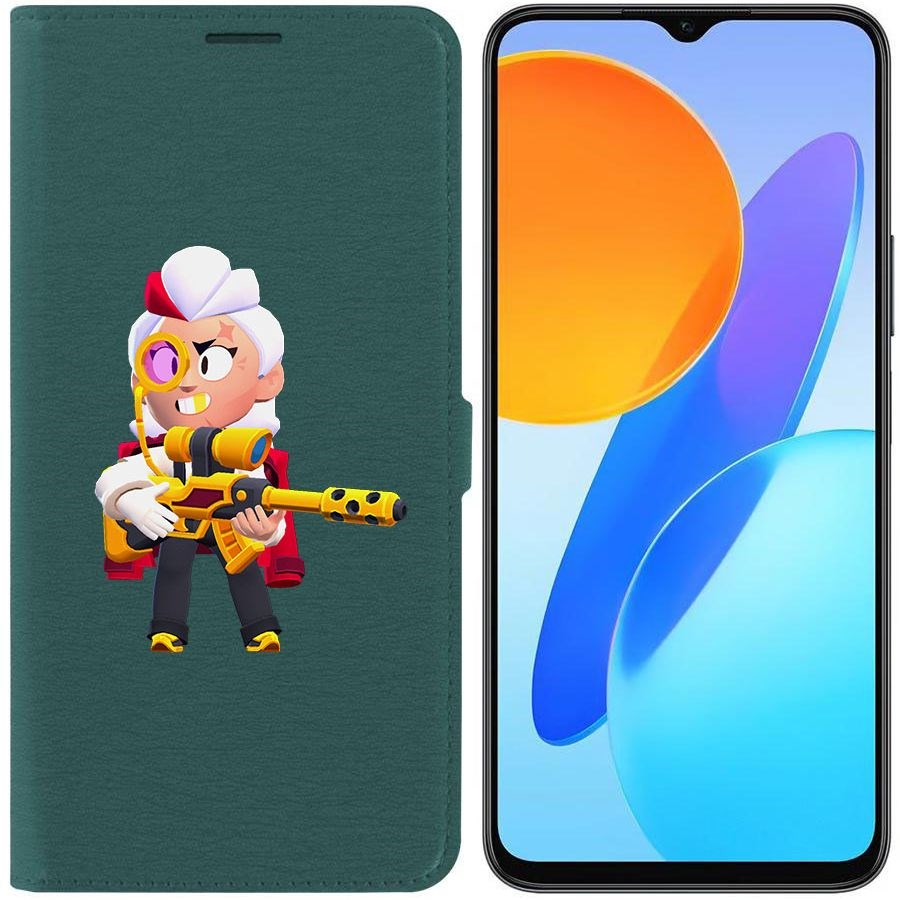 Чехол-книжка Krutoff Eco Book для Honor X8 5G Brawl Stars-Белль Голдхэнд (зелёный опал)
Чехол-книжка Krutoff Eco Book для Honor X8 5G Brawl Stars-Белль Голдхэнд (зелёный опал)