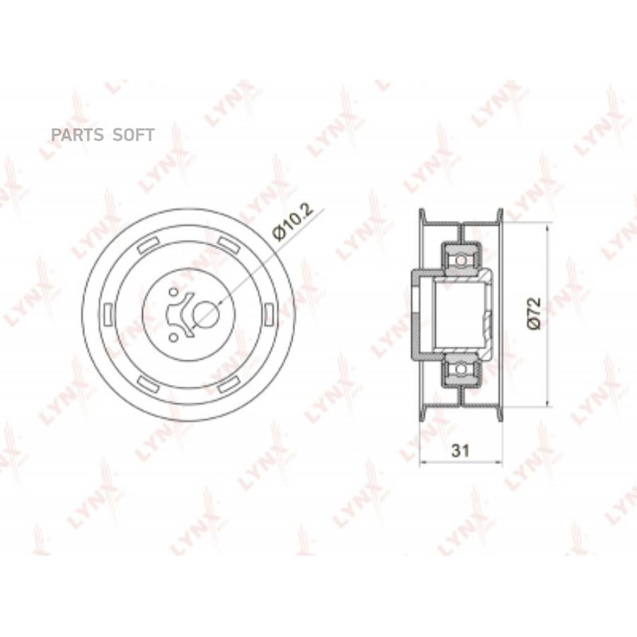 Ролик Натяжной / Грм Аudi 80 1.9D 91-94 Vw Gоlf I-Iii 1.5D-1.9D >97 / Jеttа I-Ii 1.5D-1.9D 
Ролик Натяжной / Грм Аudi 80 1.9D 91-94 Vw Gоlf I-Iii 1.5D-1.9D >97 / Jеttа I-Ii 1.5D-1.9D