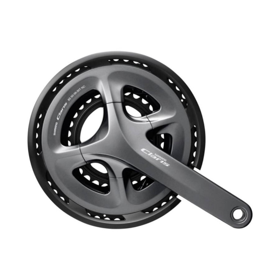Шатуны Shimano Claris R2030 175мм 8 скоростей 50/39/30Т с защитой EFCR2030EX090C, Claris FC-R2030
Шатуны Shimano Claris R2030 175мм 8 скоростей 50/39/30Т с защитой EFCR2030EX090C, Claris FC-R2030