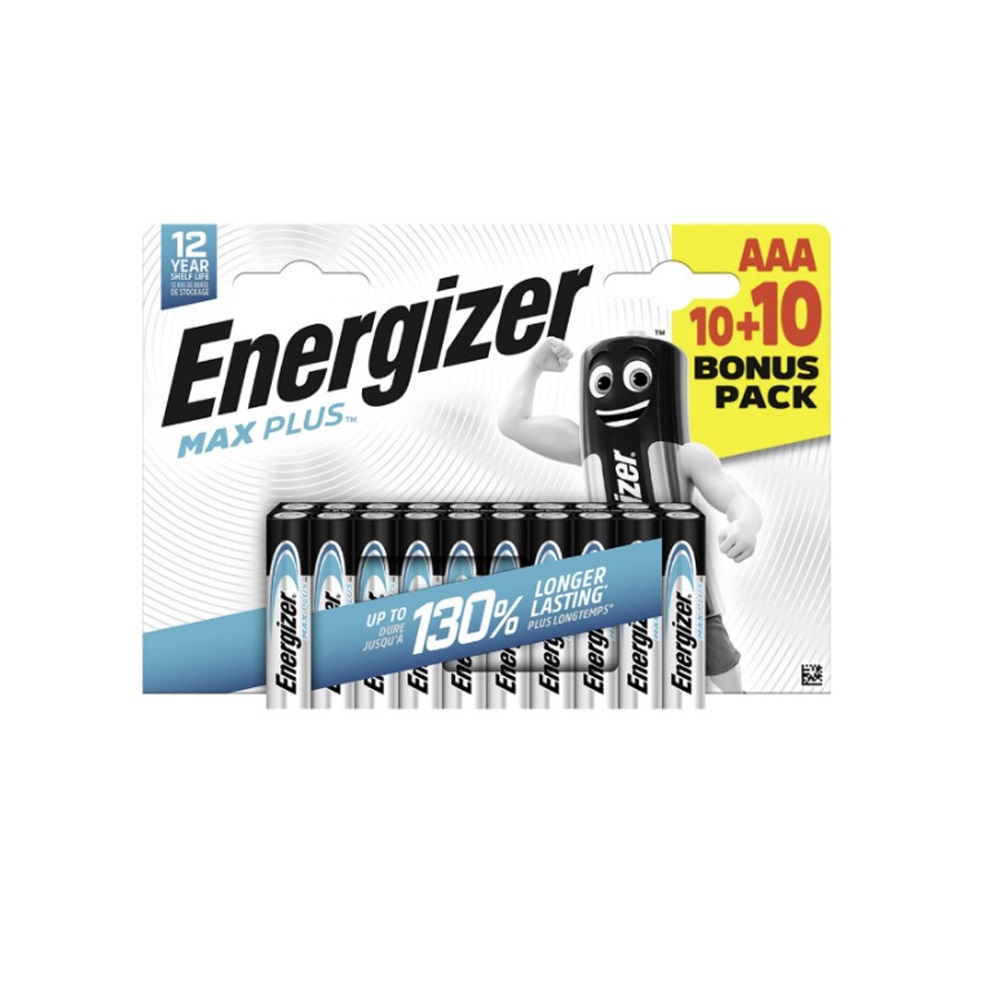 Батарейка AAA щелочная Energizer LR03 (10+10) BL MAX PLUS в блистере 20шт. 7638900451269
Батарейка AAA щелочная Energizer LR03 (10+10) BL MAX PLUS в блистере 20шт. 7638900451269