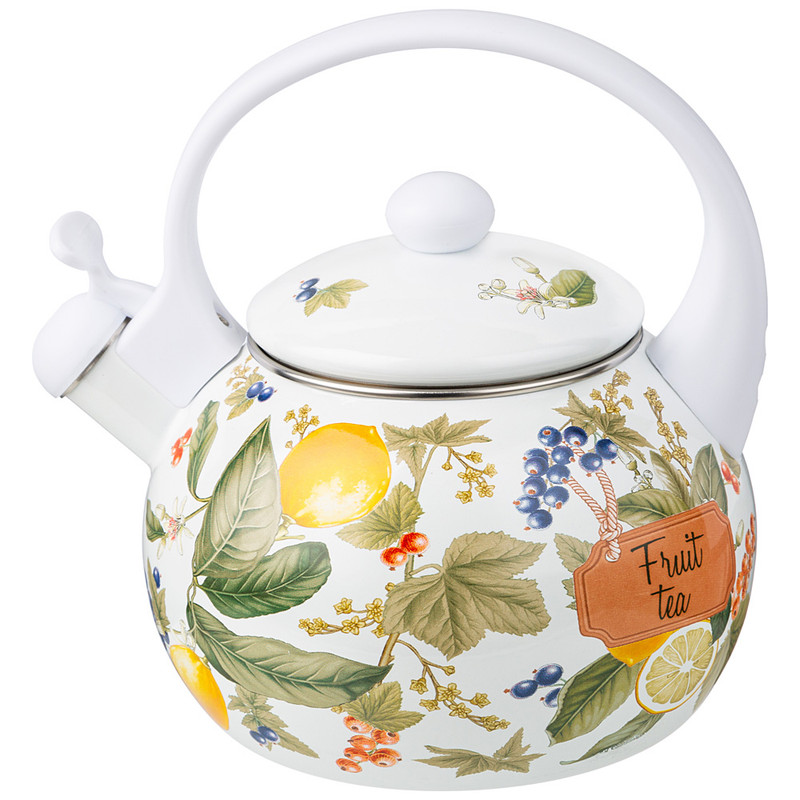 Чайник со свистком индукция эмалированная сталь Agness Fruit Basket 2,2л 934-589, Белый
Чайник со свистком индукция эмалированная сталь Agness Fruit Basket 2,2л 934-589, Белый