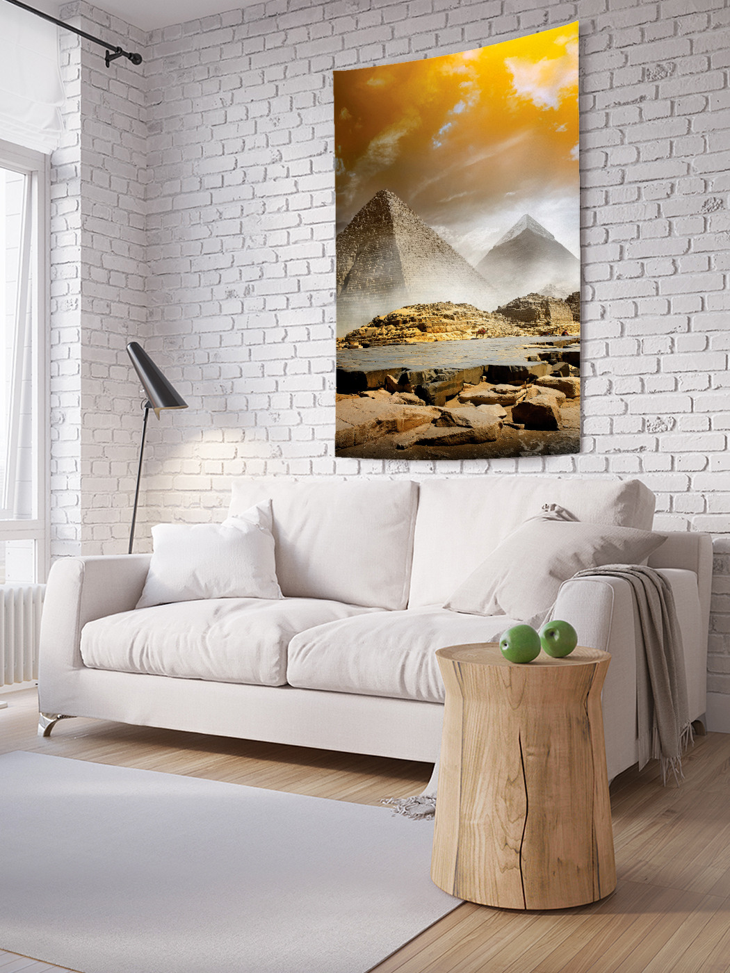 Вертикальное фотопанно на стену JoyArty Туманные пирамиды 100x150 см, Туманные пирамиды
Вертикальное фотопанно на стену JoyArty Туманные пирамиды 100x150 см, Туманные пирамиды