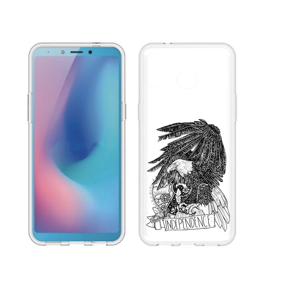 Чехол MyPads Tocco для Samsung Galaxy A6s черно белый сокол (PT123850.597.688), Прозрачный, Tocco
Чехол MyPads Tocco для Samsung Galaxy A6s черно белый сокол (PT123850.597.688), Прозрачный, Tocco