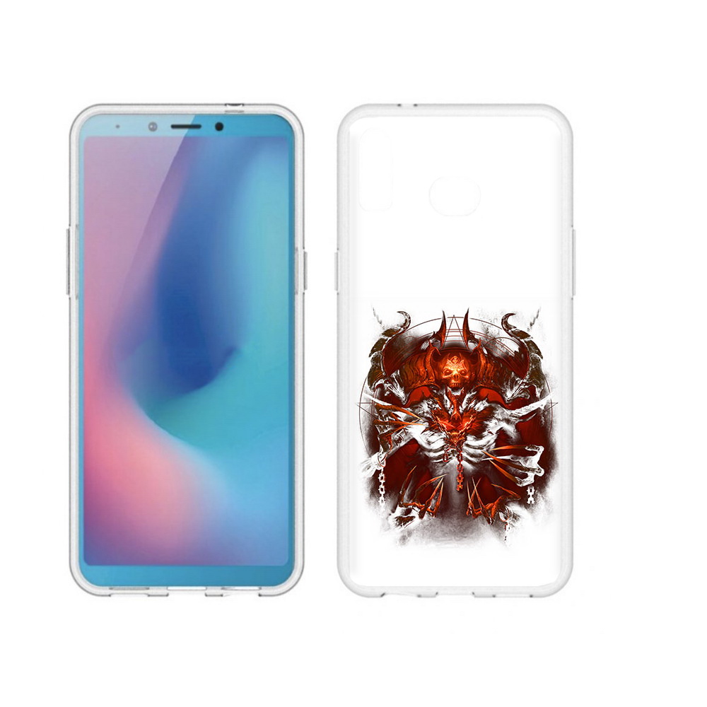 Чехол MyPads Tocco для Samsung Galaxy A6s яркий демон (PT123850.597.708), Прозрачный, Tocco
Чехол MyPads Tocco для Samsung Galaxy A6s яркий демон (PT123850.597.708), Прозрачный, Tocco
