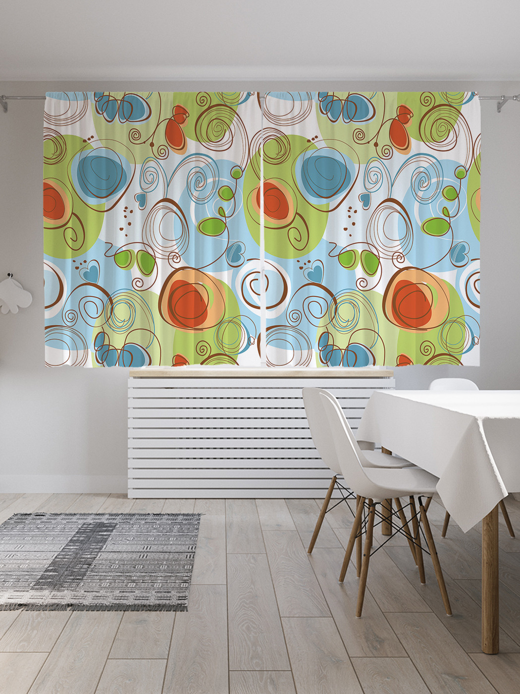 Шторы с фотопечатью JoyArty "Круги со спиралью" из сатена, 290х180 см
Шторы с фотопечатью JoyArty "Круги со спиралью" из сатена, 290х180 см