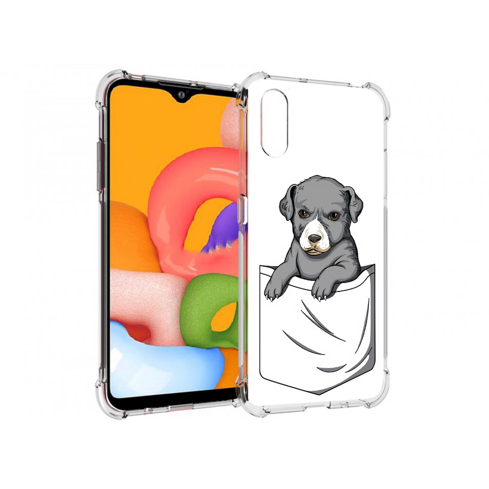 Чехол MyPads Tocco для Samsung Galaxy A01 собачка в кармане (PT144711.509.611), Прозрачный, Tocco
Чехол MyPads Tocco для Samsung Galaxy A01 собачка в кармане (PT144711.509.611), Прозрачный, Tocco