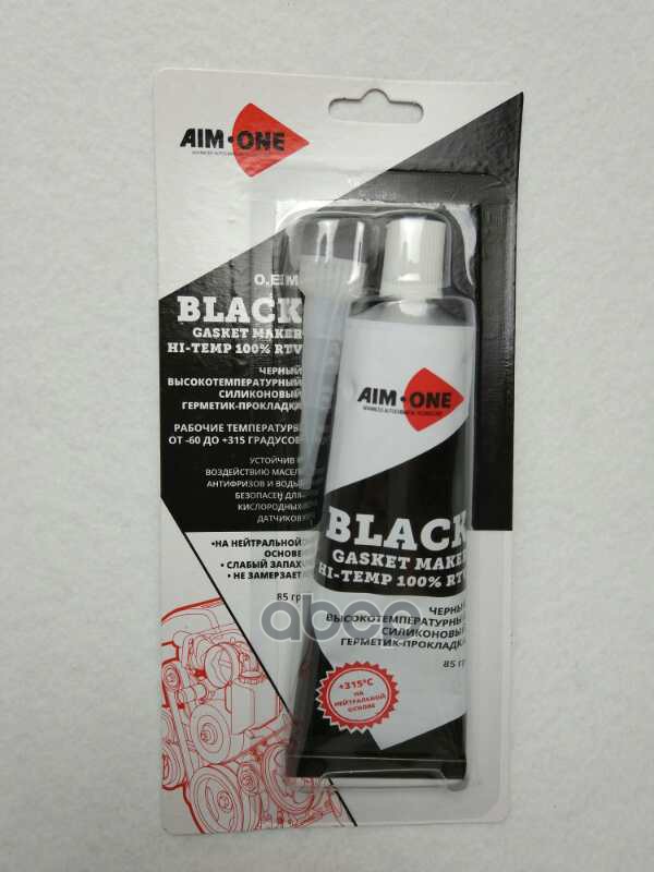 Герметик Для Прокладок Черный Aim-One Black Rtv Gasket Maker Neutral Type, Gm-Bk0085, 85 Г
Герметик Для Прокладок Черный Aim-One Black Rtv Gasket Maker Neutral Type, Gm-Bk0085, 85 Г