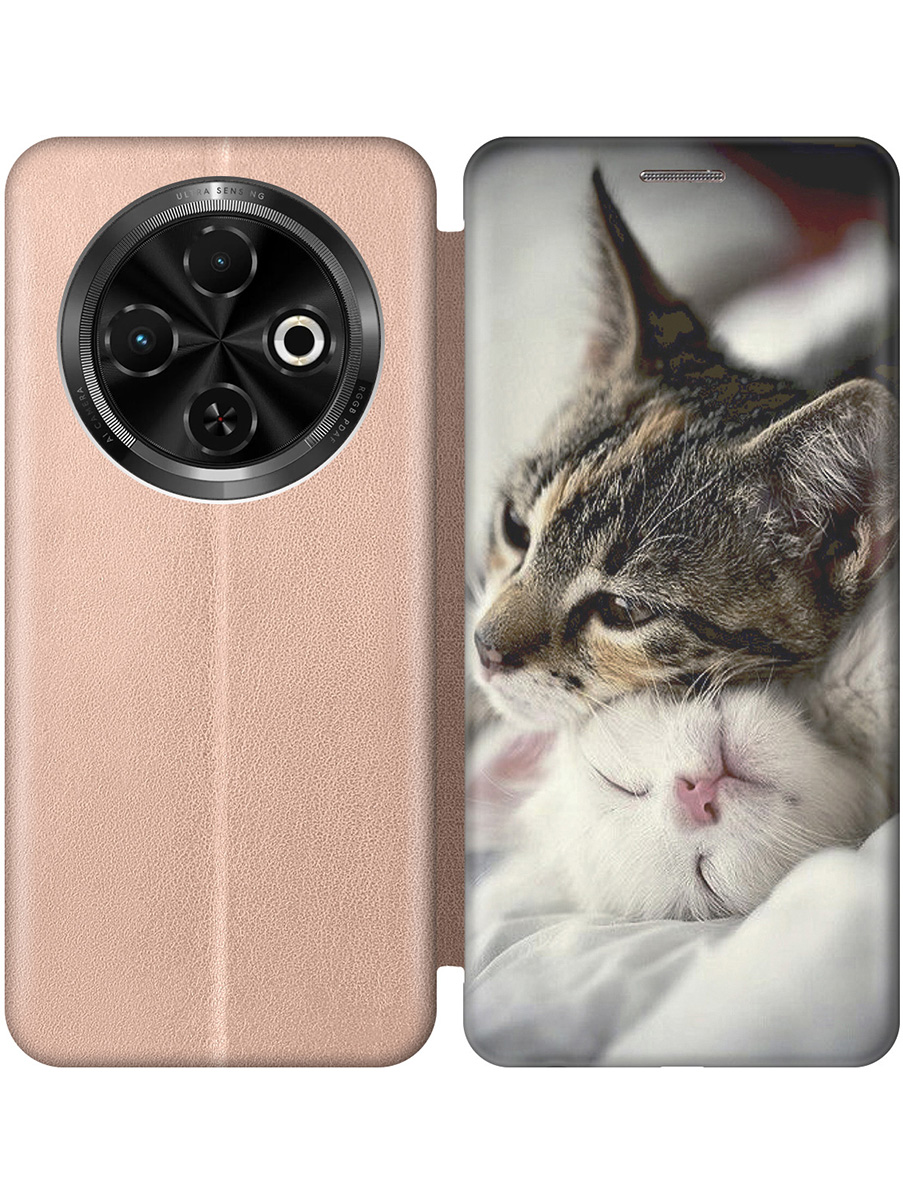 Чехол-книжка на Tecno Spark 30C с принтом "Милые котики" золотой, Золотистый;бежевый;белый;коричневый, 786716311
Чехол-книжка на Tecno Spark 30C с принтом "Милые котики" золотой, Золотистый;бежевый;белый;коричневый, 786716311